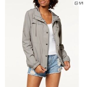 Volcom Gunmetal Gray Hooded Jacket